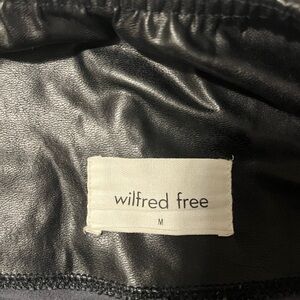 Wilfred Daria pant, coated legging, black